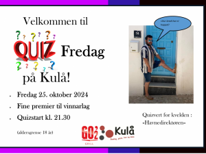 FredagsQUIZ p Kul!